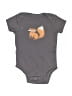 Hb 100% Cotton Graphic Gray Short Sleeve Onesie Size 6-9 mo - photo 1
