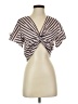 Lucy Paris Brown Short Sleeve Top Size S - photo 1