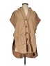 Pilcro 100% Cotton Tan Poncho Size XXS - photo 1