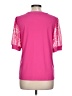 CeCe Pink Short Sleeve Top Size L - photo 2