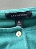 Lands' End Teal Cardigan Size 18 - photo 7