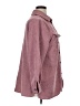 Shein Curve 100% Polyester Burgundy Coat Size 14 Plus (1) - photo 4