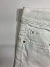 Ann Taylor Metallic Ivory Jeans Size 6 - photo 3