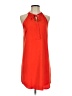 Blush Solid Orange Casual Dress Size S - photo 1