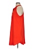 Blush Solid Orange Casual Dress Size S - photo 5