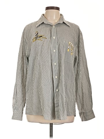 Las Olas Long Sleeve Button-Down Shirt (view 1)