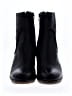 Gabor 100% Leather Black Ankle Boots Size 7 1/2 - photo 2