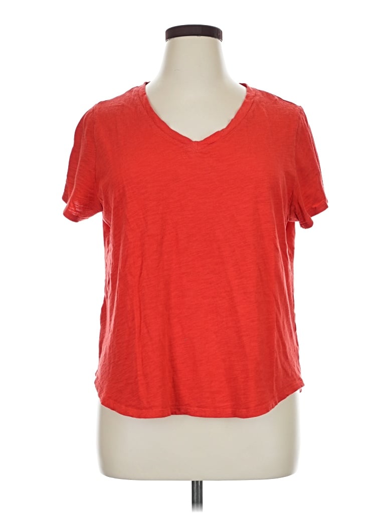 Pre-owned Old Navy Short Sleeve T-shirt In Red