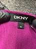 DKNY 100% Polyester Purple 3/4 Sleeve Blouse Size XS - photo 7
