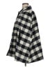 Talbots Checkered-gingham Black Wool Coat Size XL - photo 5