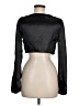 Blue Blush 100% Polyester Black Long Sleeve Blouse Size M - photo 2