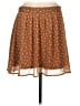 Old Navy 100% Polyester Polka Dots Brown Casual Skirt Size M - photo 1