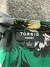Torrid 100% Polyester Floral Green 3/4 Sleeve Blouse Size 1X Plus (1) - photo 7