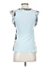 Express 100% Polyester Blue Sleeveless Blouse Size XS - photo 2