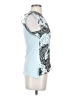 Express 100% Polyester Blue Sleeveless Blouse Size XS - photo 4