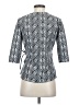Unbranded Blue 3/4 Sleeve Blouse One size - photo 2