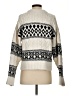 MNG Print Ivory Pullover Sweater Size S - photo 2