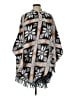 Assorted Brands 100% Polyester Gray Poncho One size - photo 1