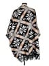 Assorted Brands 100% Polyester Gray Poncho One size - photo 2