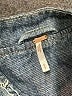 Free People 100% Cotton Stars Blue Denim Jacket Size S - photo 6