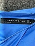 Zara Blue 3/4 Sleeve Top Size S - photo 7