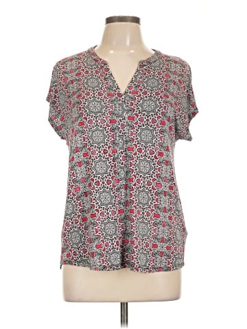 Dana Buchman Short Sleeve Blouse (view 1)