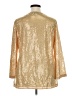 Assorted Brands 100% Polyester Gold 3/4 Sleeve Blouse Size L - photo 2