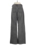 Stradivarius Houndstooth Gray Jeans Size 2 - photo 2