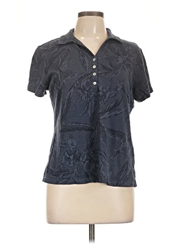 Caribbean Joe Short Sleeve Blouse (view 1)