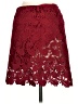 Express 100% Polyester Burgundy Formal Skirt Size 2 - photo 2