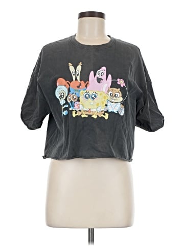 Bershka Short Sleeve T-Shirt (view 1)