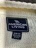 American Living 100% Cotton Ivory Pullover Sweater Size 10 - 12 - photo 3