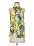 Parker 100% Silk Yellow Sleeveless Blouse Size S - photo 1