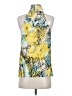 Parker 100% Silk Yellow Sleeveless Blouse Size S - photo 2