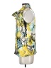 Parker 100% Silk Yellow Sleeveless Blouse Size S - photo 5