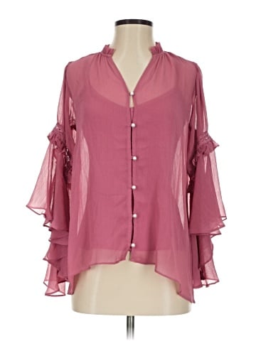 C. Wonder 3/4 Sleeve Blouse (view 1)