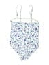Copper Key Floral White One Piece Swimsuit Size 6X - photo 2