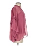 C. Wonder 100% Polyester Pink 3/4 Sleeve Blouse Size XS - photo 4