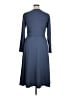 Willow Ridge Solid Blue Casual Dress Size XL (estimated) - photo 2
