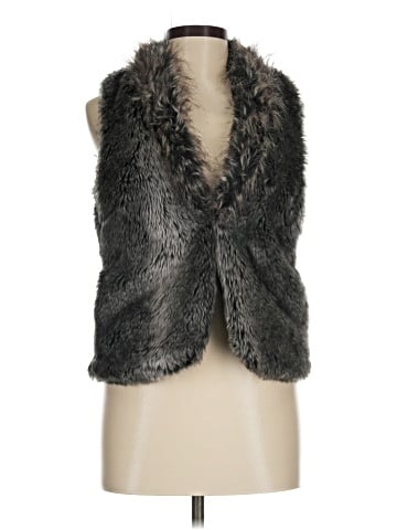 Express Faux Fur Vest (view 1)
