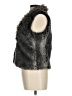 Express Gray Faux Fur Vest Size M - photo 5