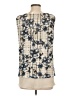 Style&Co Floral Ivory Sleeveless Blouse Size L - photo 2