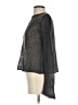Zara Metallic Gray Pullover Sweater Size S - photo 5
