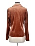 DR2 100% Polyester Brown Long Sleeve Blouse Size M - photo 2