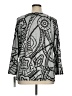 Jess & Jane Silver Pullover Sweater Size XL - photo 2