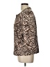 Chico's 100% Polyester Animal Print Brown Blazer Size Lg (2) - photo 5