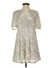 Speechless Metallic Silver Cocktail Dress Size XS - photo 1