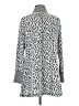 One World 100% Polyester Gray Cardigan Size M - photo 2