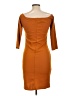 Say What? 100% Polyester Orange Casual Dress Size L - photo 2