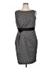 BCBGMAXAZRIA Houndstooth Black Cocktail Dress Size XL - photo 1